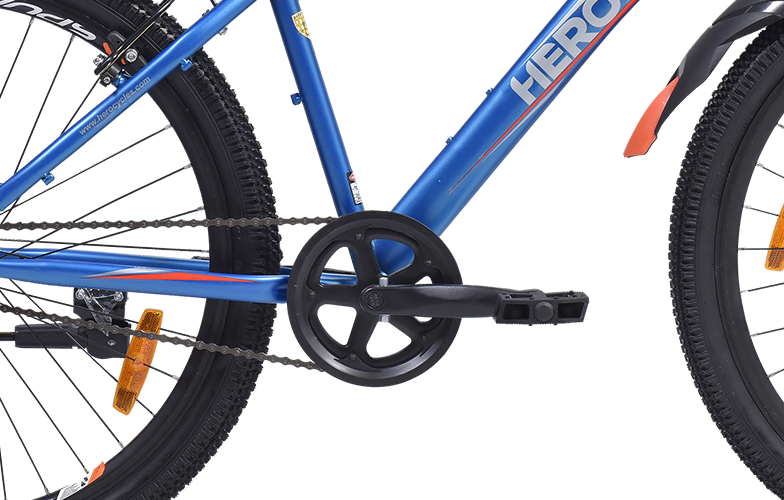 Hero cycle thron blue orange Drivetrain