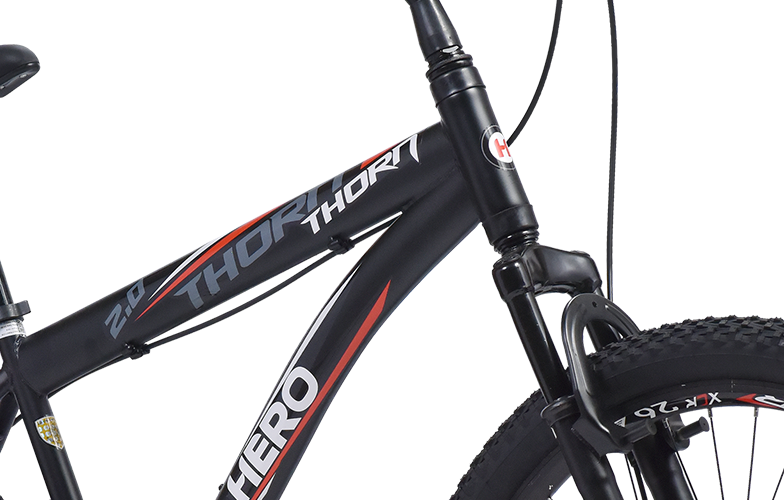 Hero cycle thorn red black Suspension
